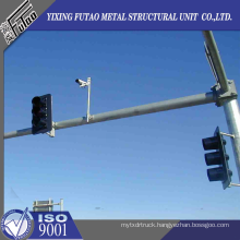 Galvanized Steel Road Traffic Pole